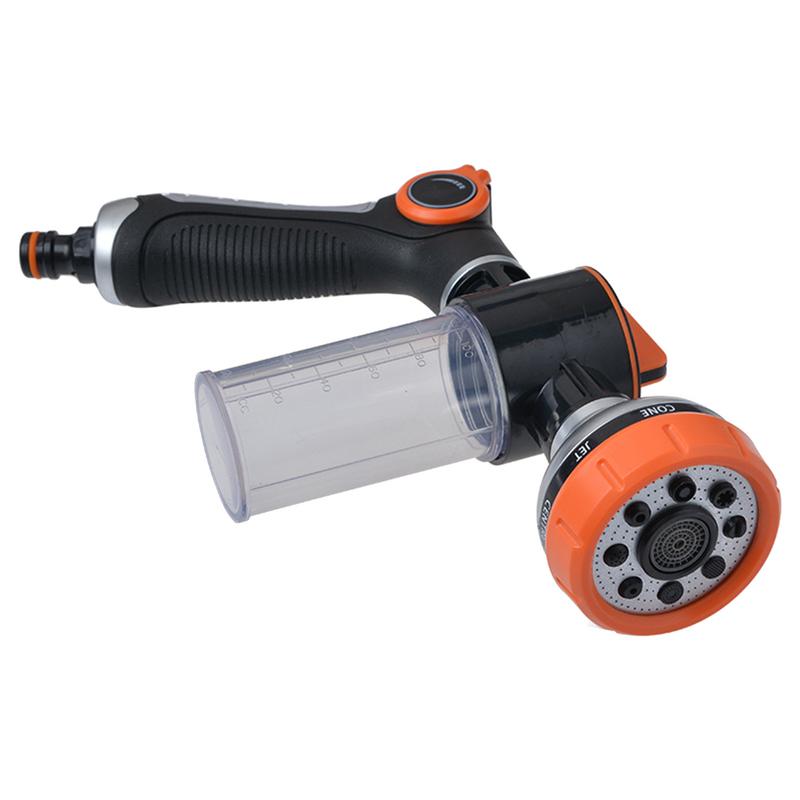 Garden Hose Nozzle - خرطوم حديقة رذاذ فوهة 8 أنماط