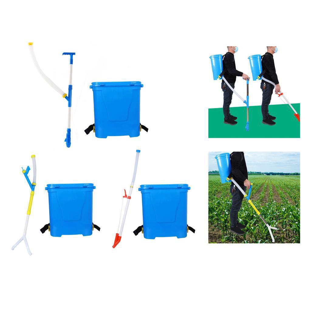 Fertilizer Dispenser - 25 لتر مفرشة الأسمدة اليدوية مقبض
