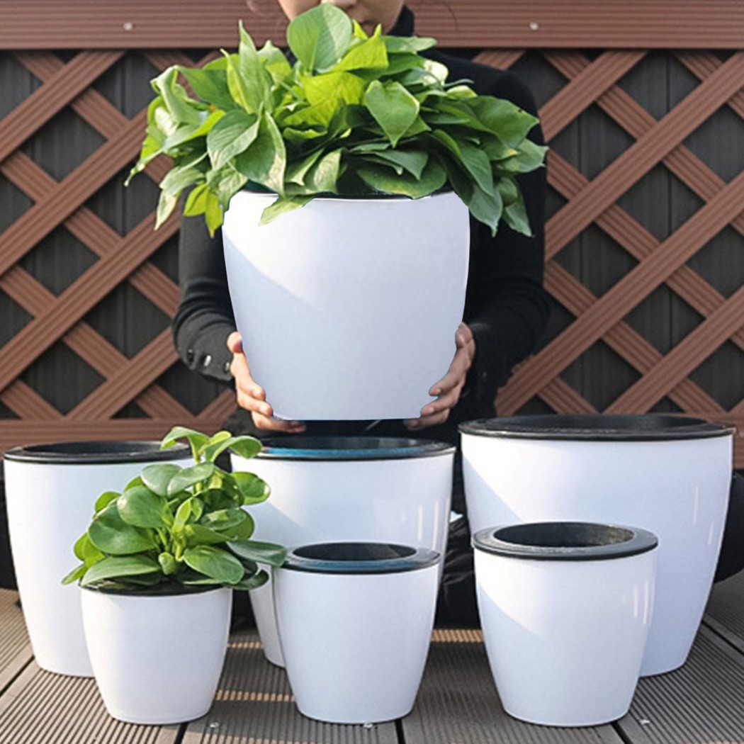 Gardening Tools Green - التلقائي سقي النباتات وعاء ، كسول