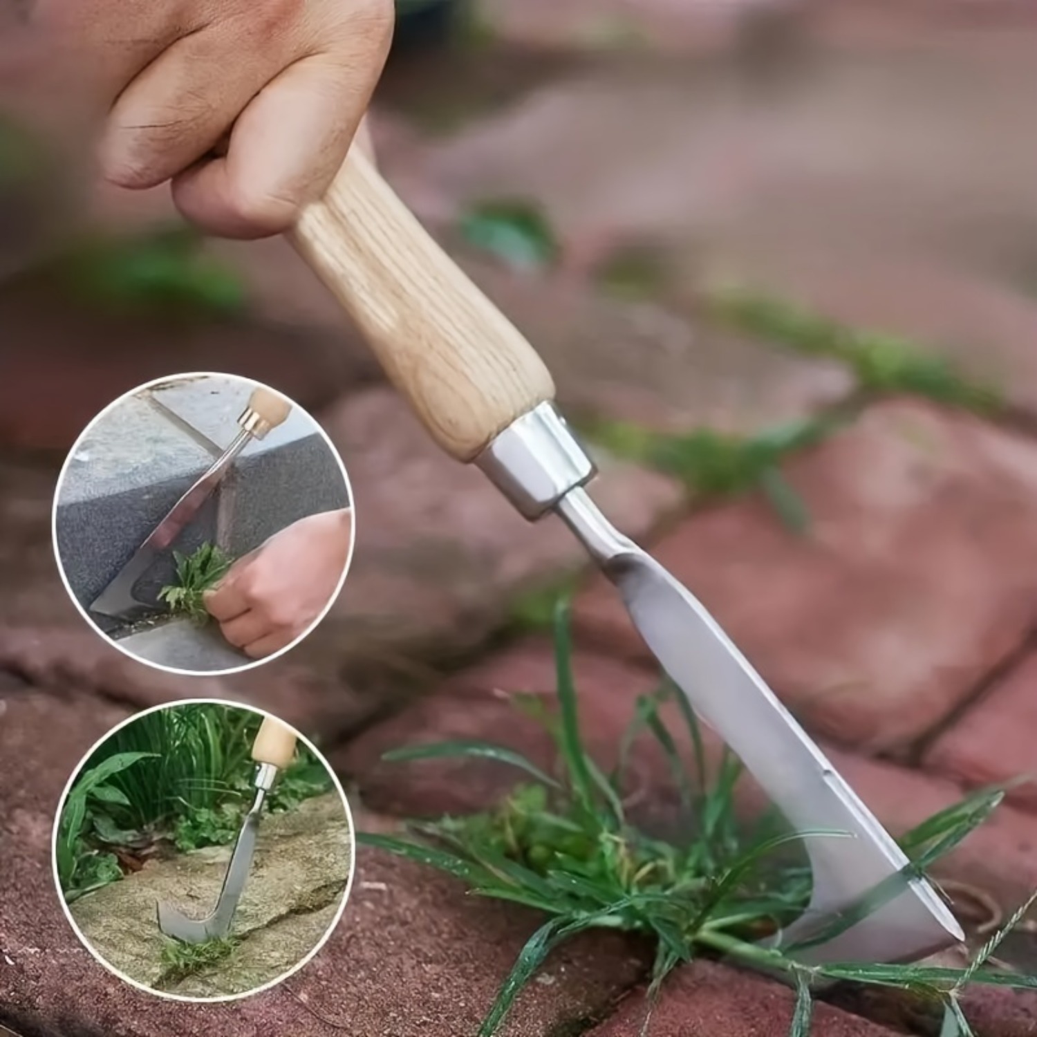Gardening Hand Tools Yard - أداة إزالة الأعشاب الضارة من الفولاذ