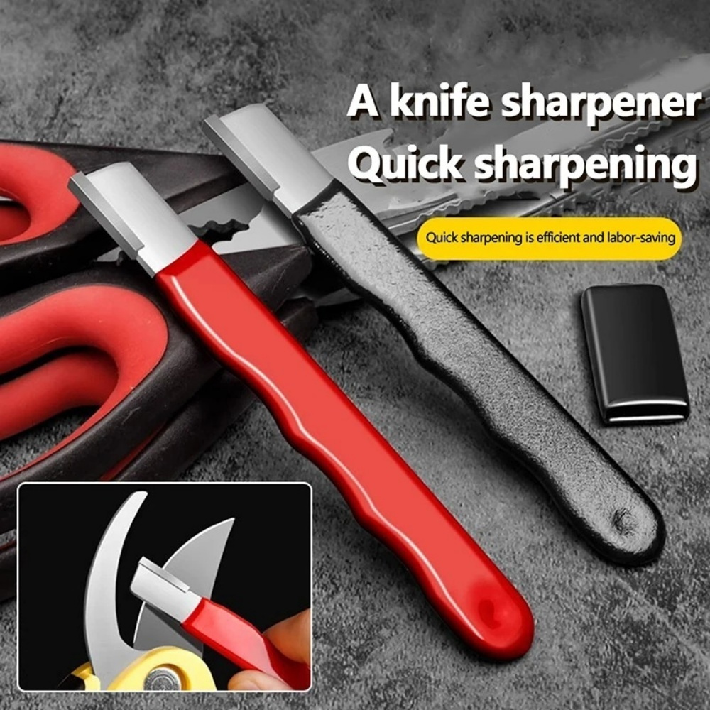 Gardening Yard Tools - مبراة سكاكين معدنية احترافية، مبراة مقصات،