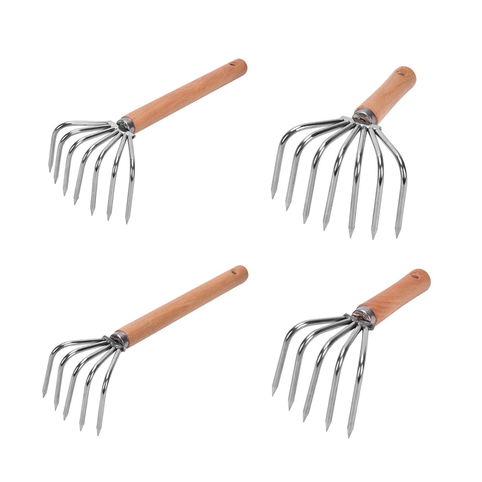 Gardening Hand Tools Yard - مشط اليد المزارع مخالب الفولاذ المقاوم