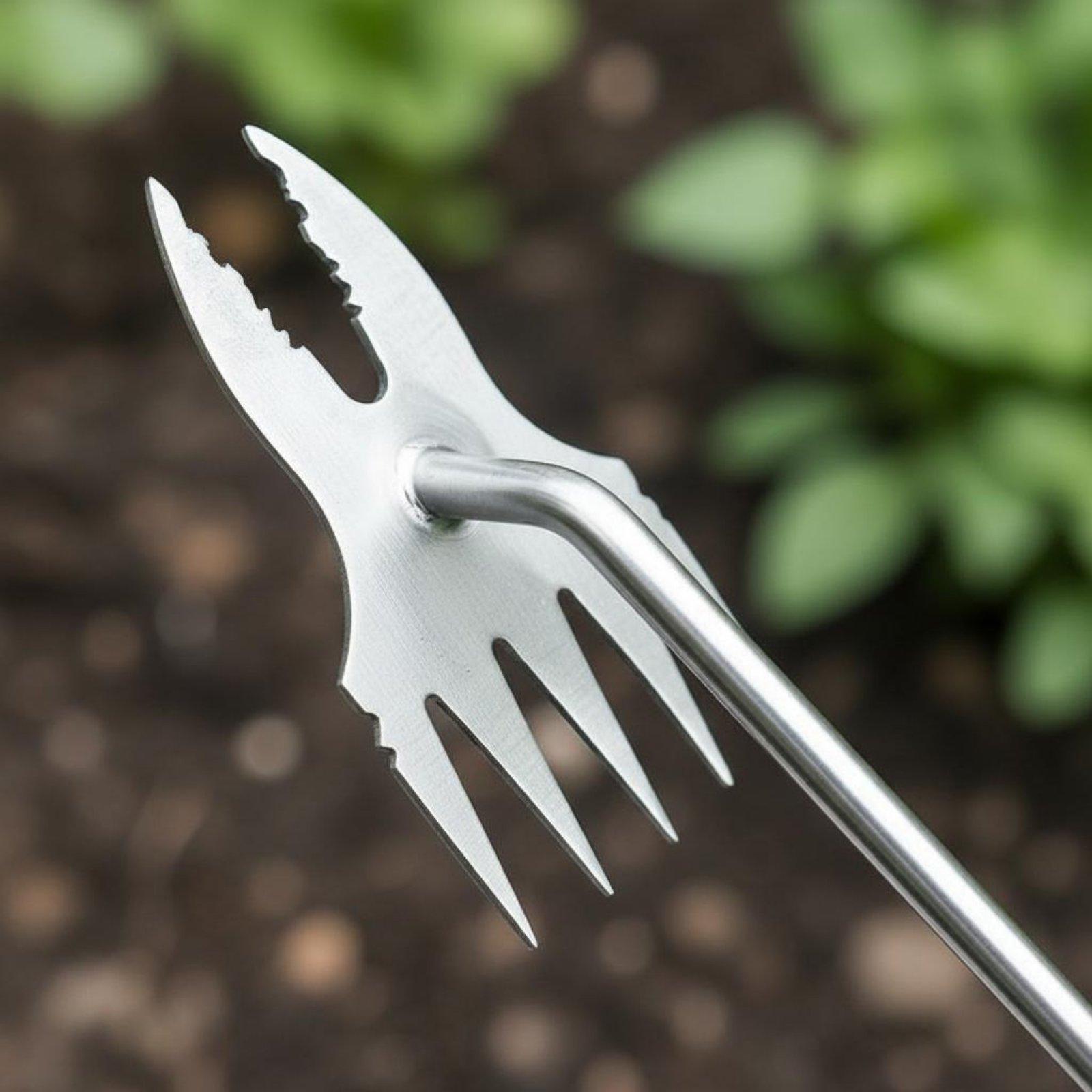 Gardening Hand Tools Yard - أداة إزالة النموات الغازية من الفولاذ