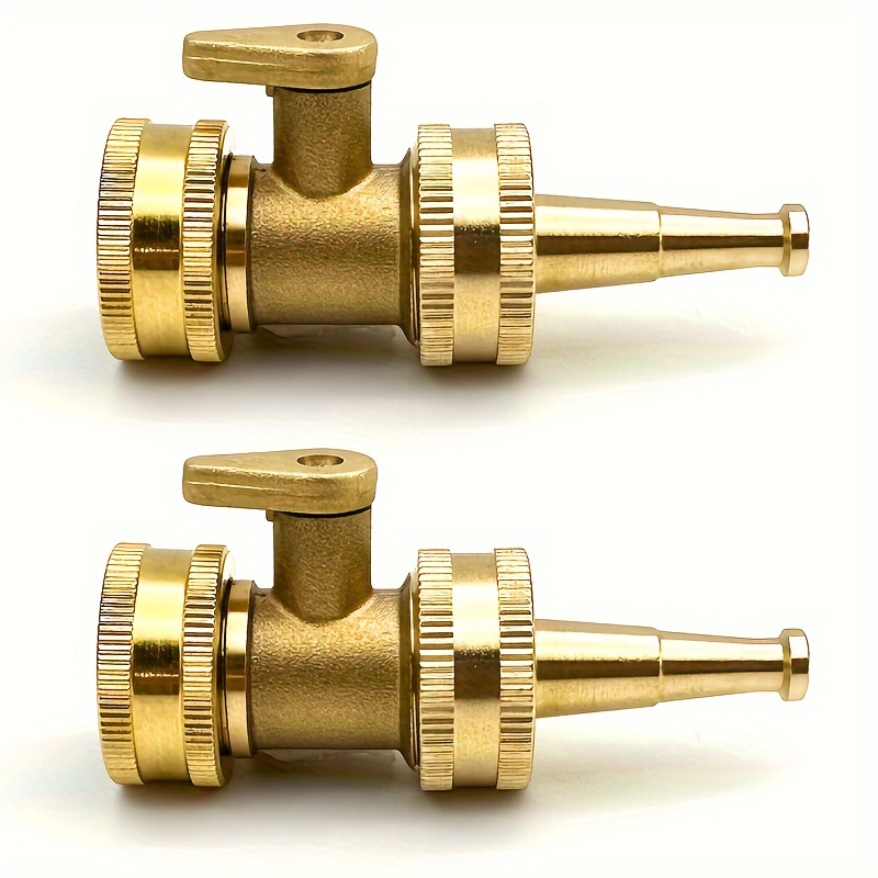 قطعتان/مجموعة فوهات نحاسية لخر - مراجعة Garden Hose Nozzle وسعره