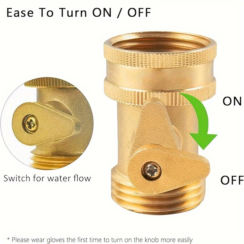 قطعتان/مجموعة فوهات نحاسية لخر - مراجعة Garden Hose Nozzle وسعره