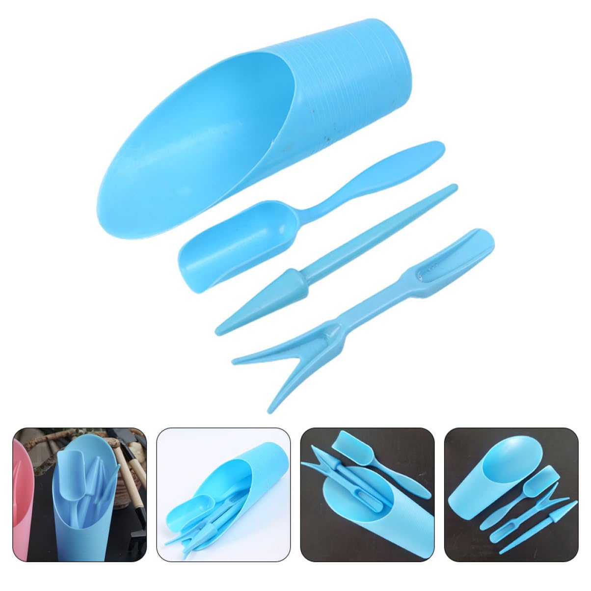 4 قطعة/المجموعة ، مجرفة دلو بل - مراجعة Gardening Tools Bundle وسعره