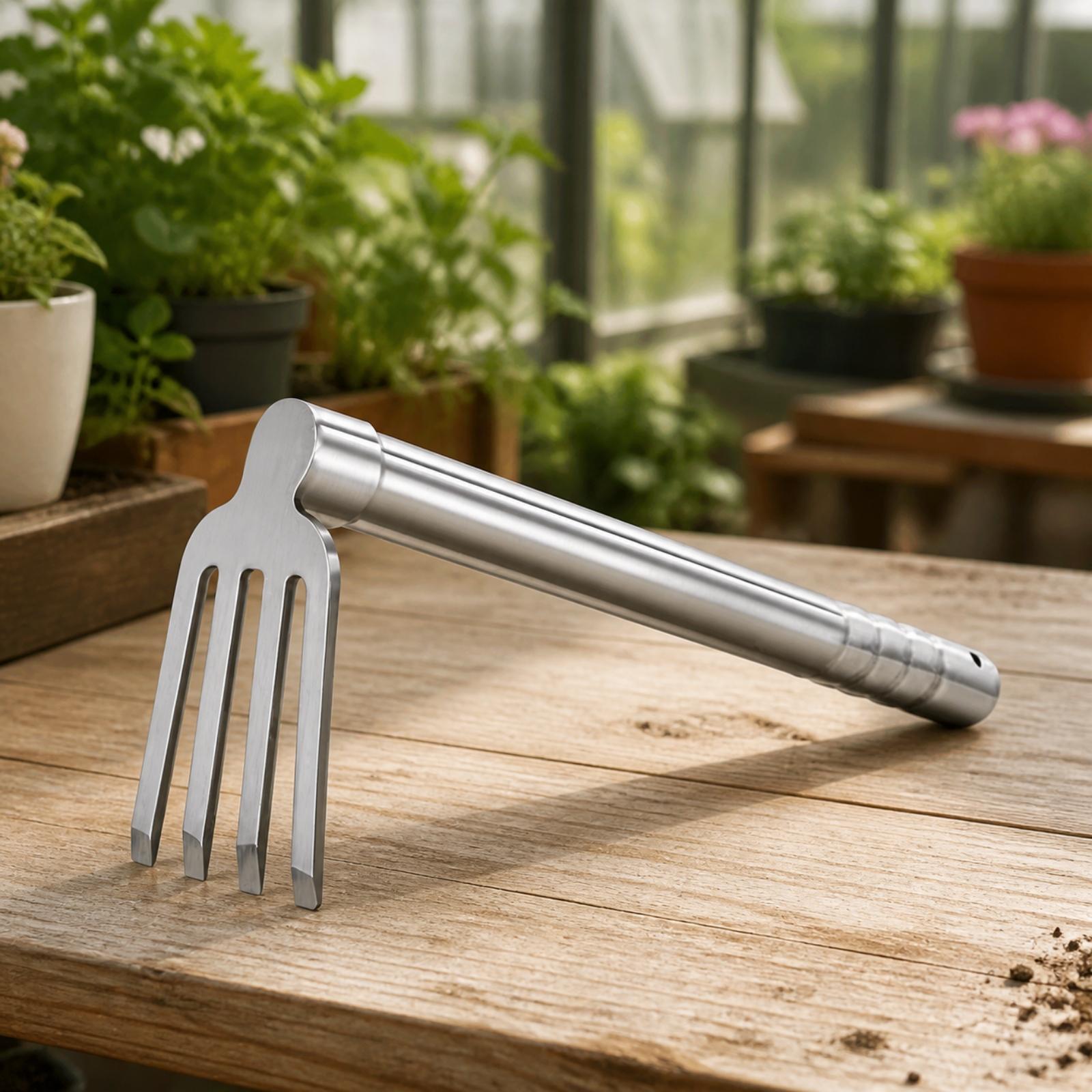 أداة محراث حديقة من الفولاذ ال - مراجعة Gardening Hand Tools Yard وسعره