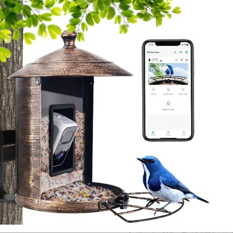 وحدة تغذية الطيور الذكية AI مع - مراجعة Gardening Tools With Definition وسعره