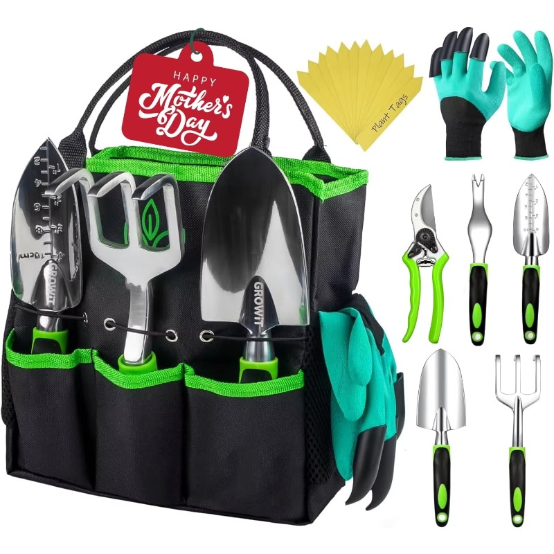 طقم أدوات حدائق مريح مكون من 9 - مراجعة Gardening Hand Tools Yard وسعره