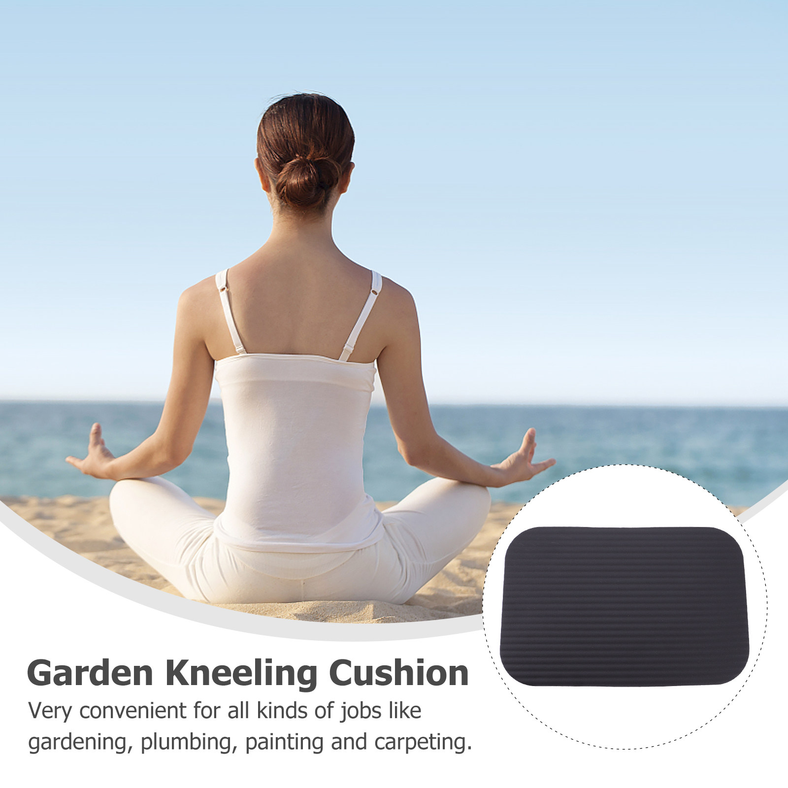 1 قطعة وسادة ركبة لليوغا، وساد - مراجعة Garden Kneeling Pad وسعره