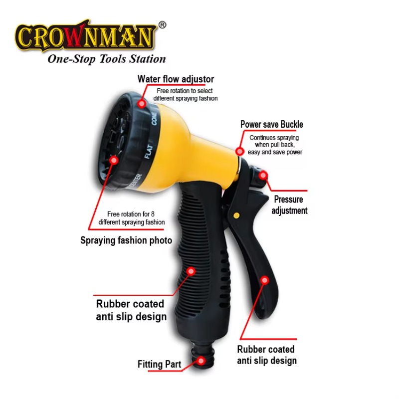 أدوات حدائق عالية الجودة، فوهة - مراجعة Garden Hose Nozzle وسعره