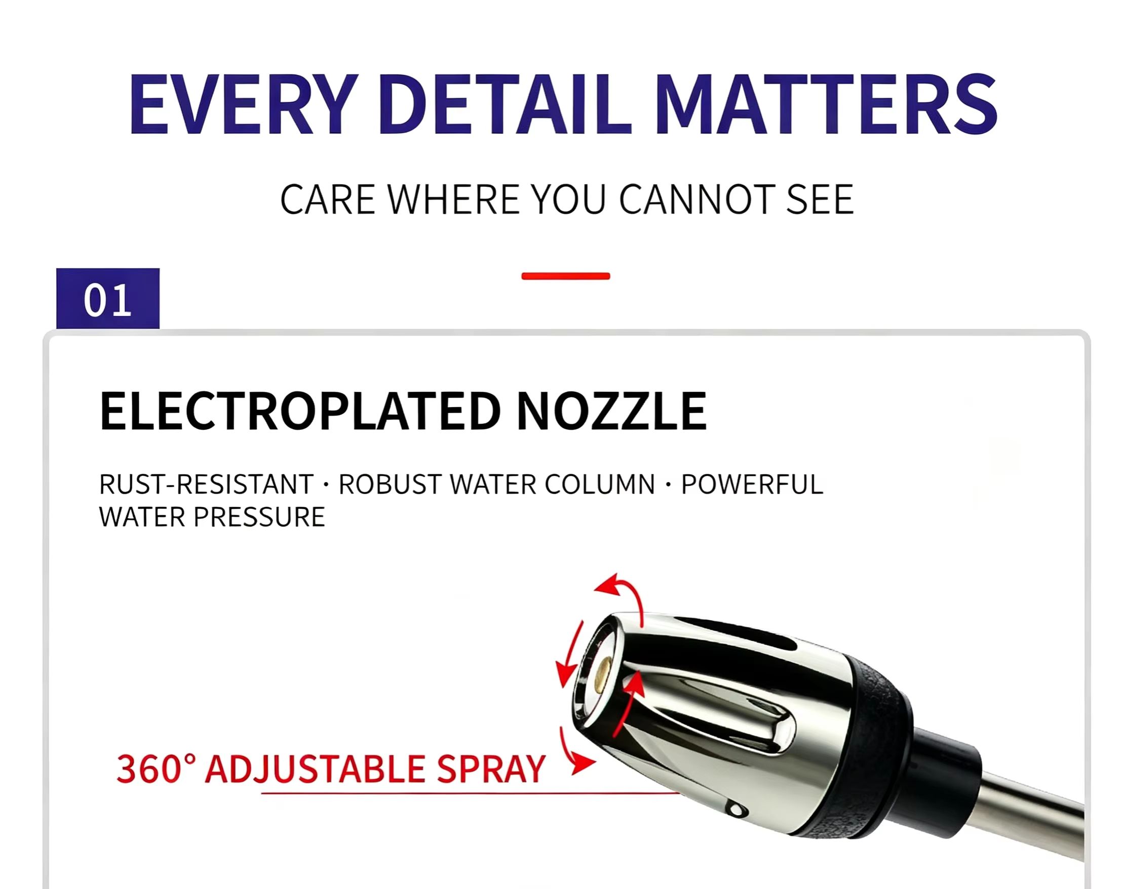مسدس مياه للحدائق المنزلية من  - مراجعة Garden Hose Nozzle وسعره