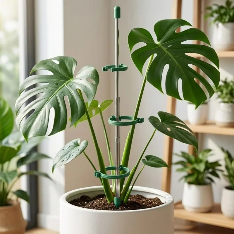 5/1 قطعة حلقة دعم نباتات قابلة - مراجعة Gardening Tools Green وسعره