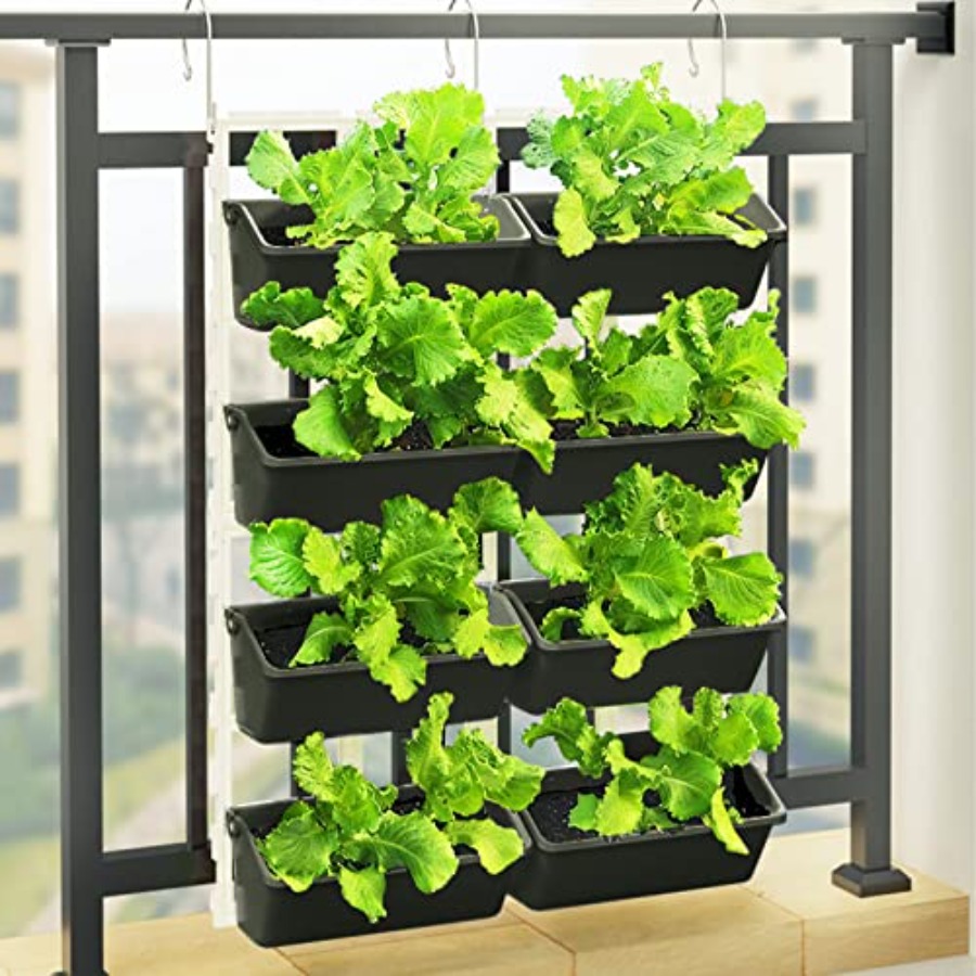 حامل نباتات عمودي للتعليق على  - مراجعة Vertical Wall Planter وسعره