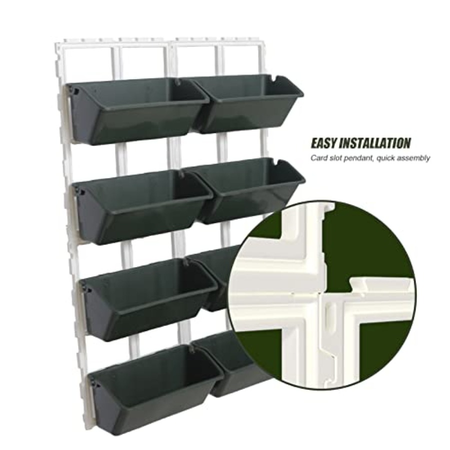 حامل نباتات عمودي للتعليق على  - مراجعة Vertical Wall Planter وسعره