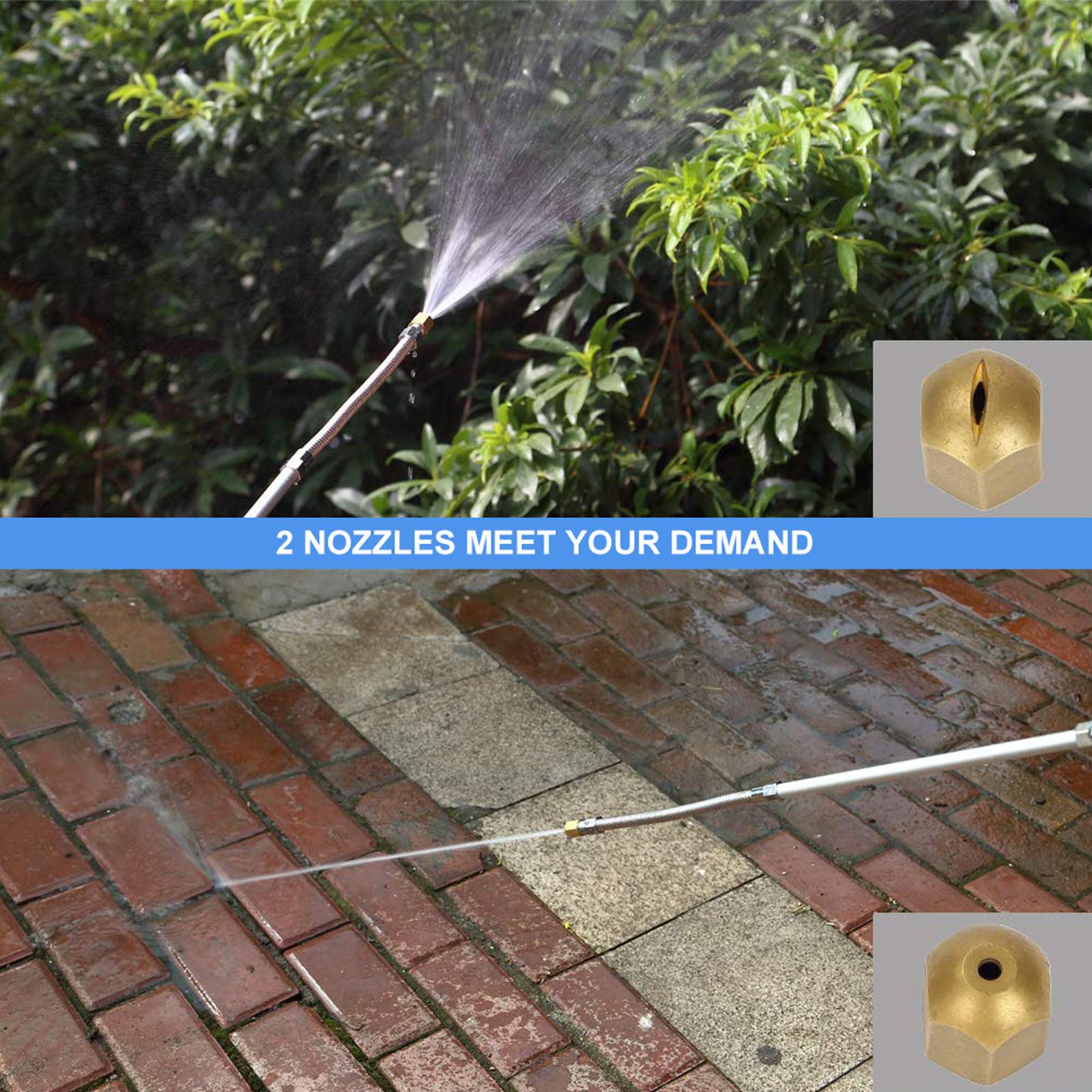 فوهة خرطوم الحديقة متعددة الوظ - مراجعة Garden Hose Nozzle وسعره