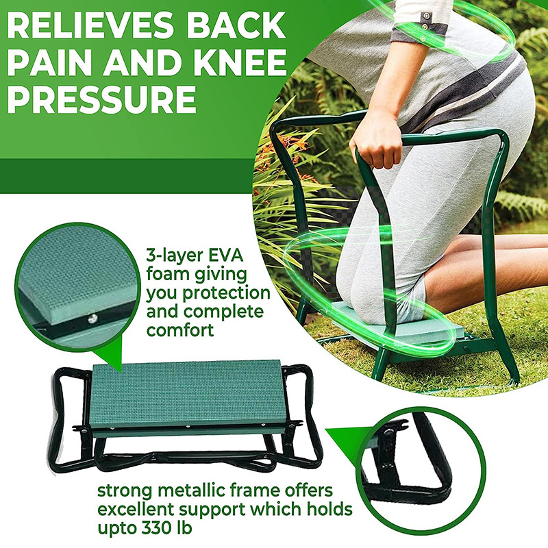 كرسي حديقة متعدد الوظائف قابل  - مراجعة Garden Kneeling Pad وسعره