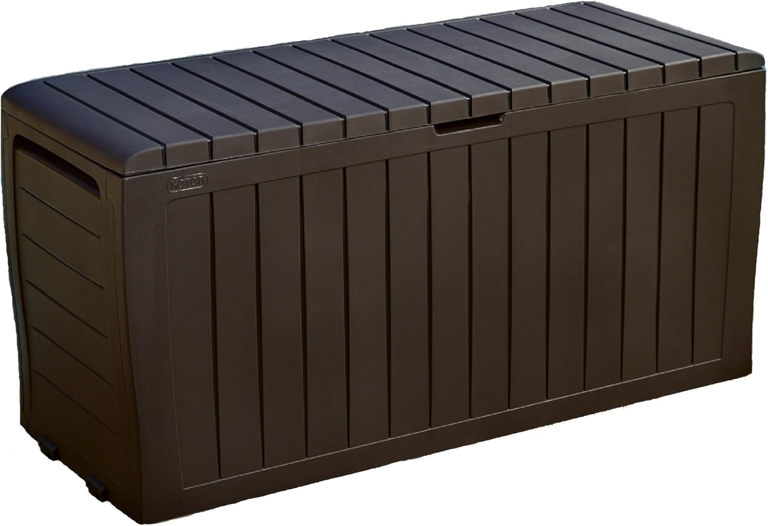 صندوق تخزين خارجي سعة 71 جالون - مراجعة Gardening Tools Images وسعره