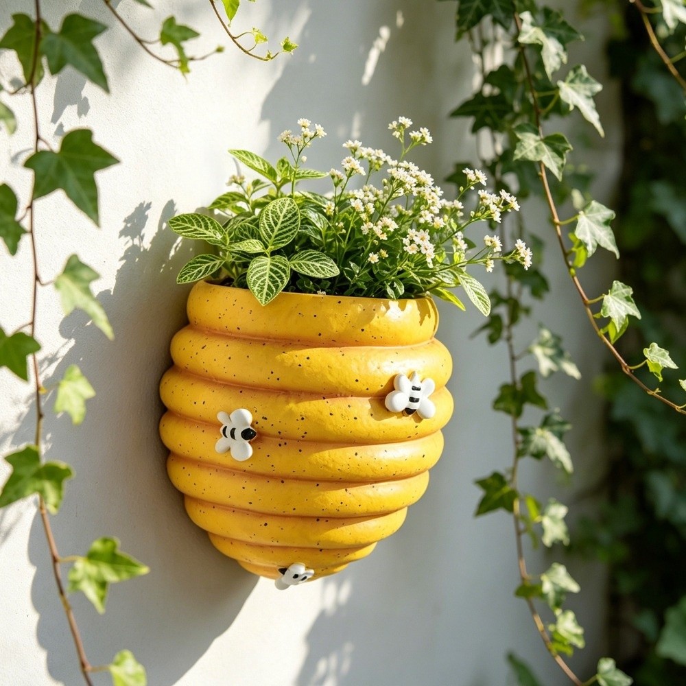 مزهرية معلقة على الحائط بتصميم - مراجعة Vertical Wall Planter وسعره