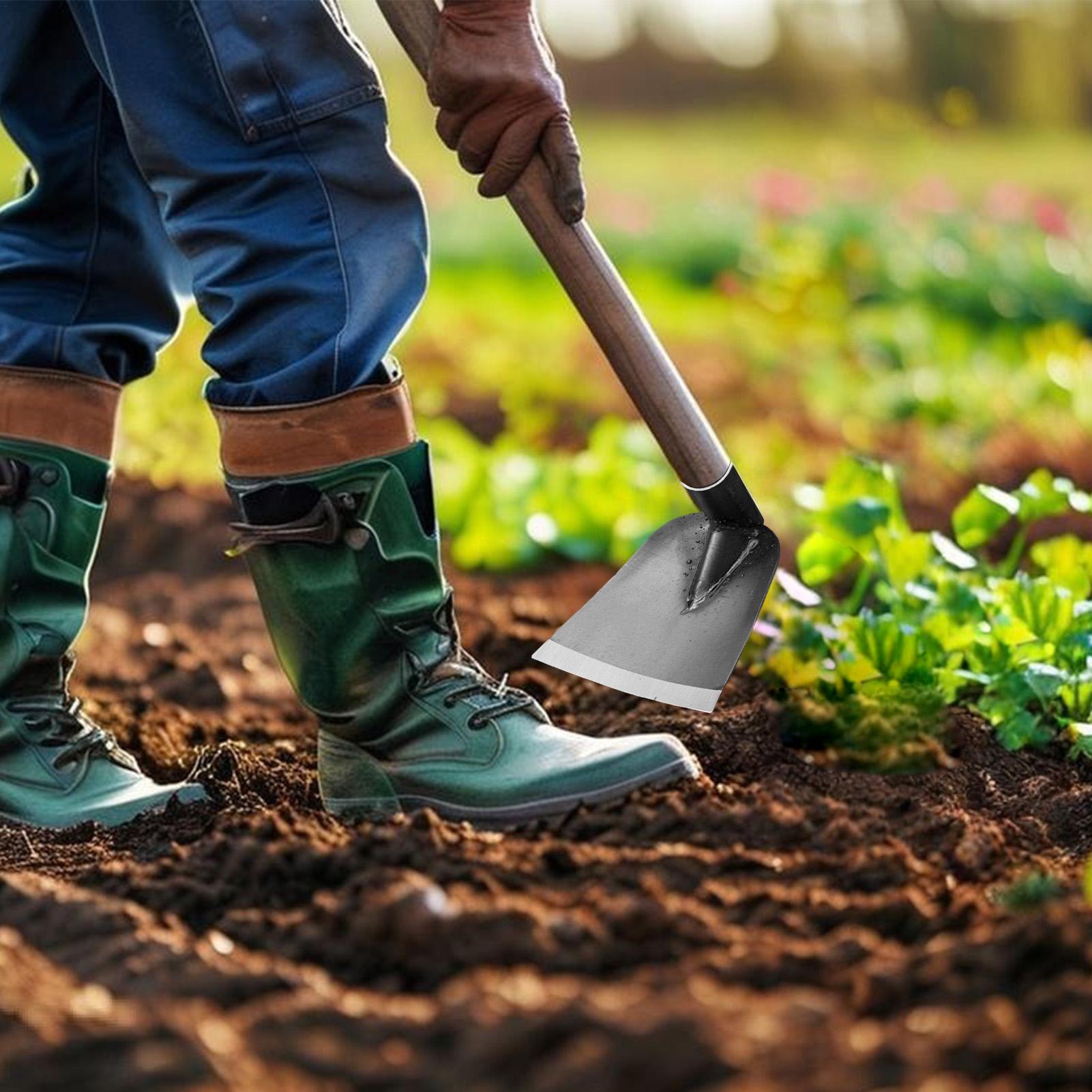 فأس حديقة من فولاذ المنغنيز لل - مراجعة Gardening Hand Tools Yard وسعره