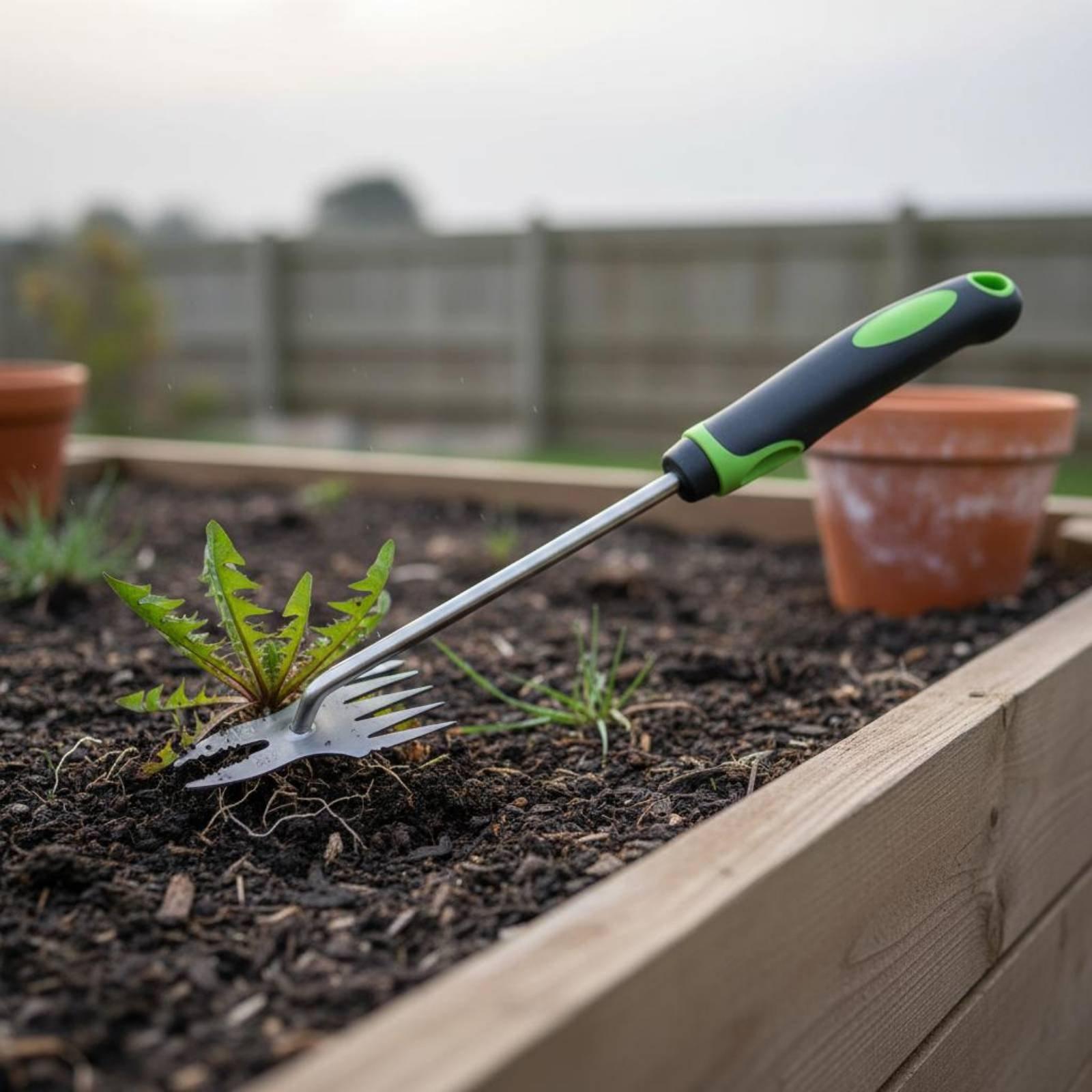 أداة إزالة النموات الغازية من  - مراجعة Gardening Hand Tools Yard وسعره